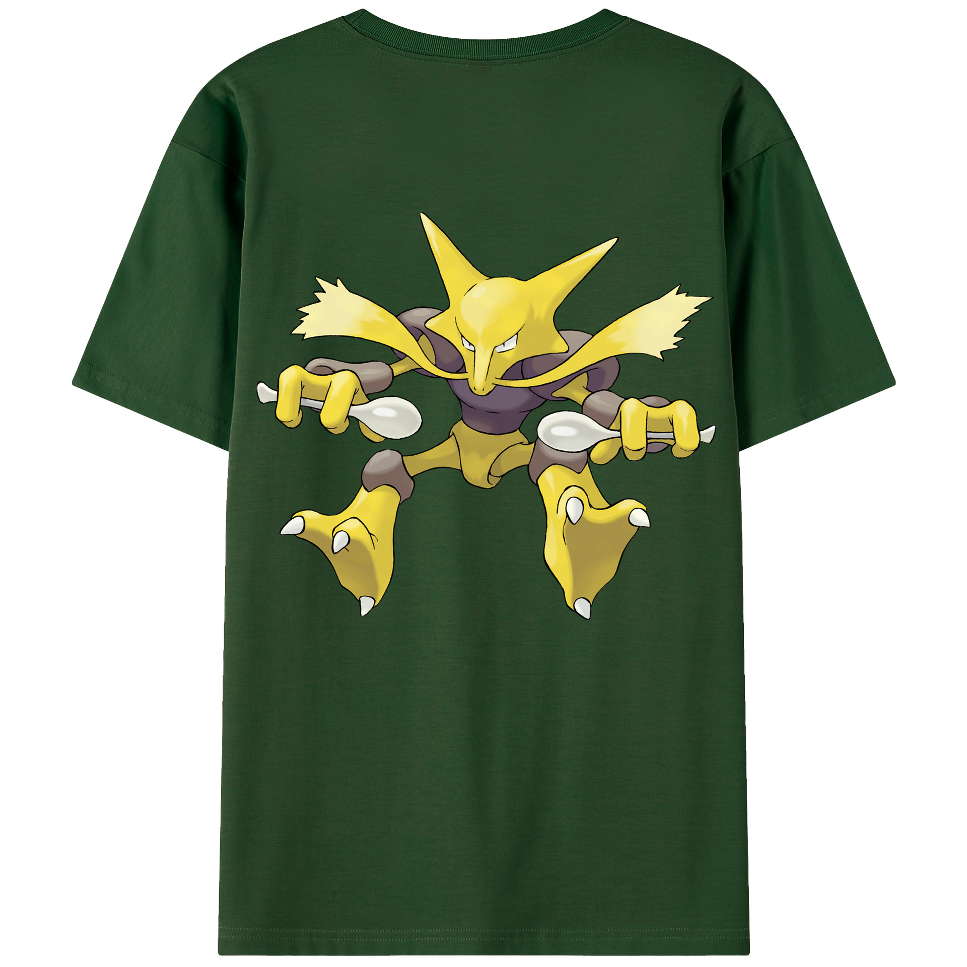 （画像用） ポケットモンスター Pokémon 綿100％半袖Tシャツ（背面プリント）